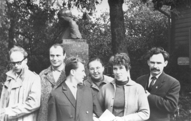 Image - Shistdesiatnyky: Ivan Drach, Mykola Vinhranovsky, Hryhorii Syvokin, Leonida Svitlychna, Mykhailyna Kotsiubynska, Ivan Svitlychny.